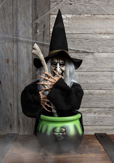 The bewitching beauty of animatronics: Designing an enchanting witch with a brewing cauldron